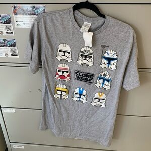 New Star Wars clone wars t shirt